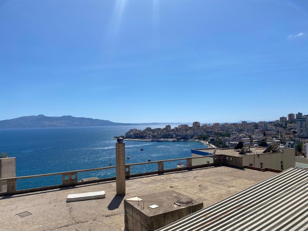 Tarace Sea View Apartment Saranda Dış mekan fotoğraf